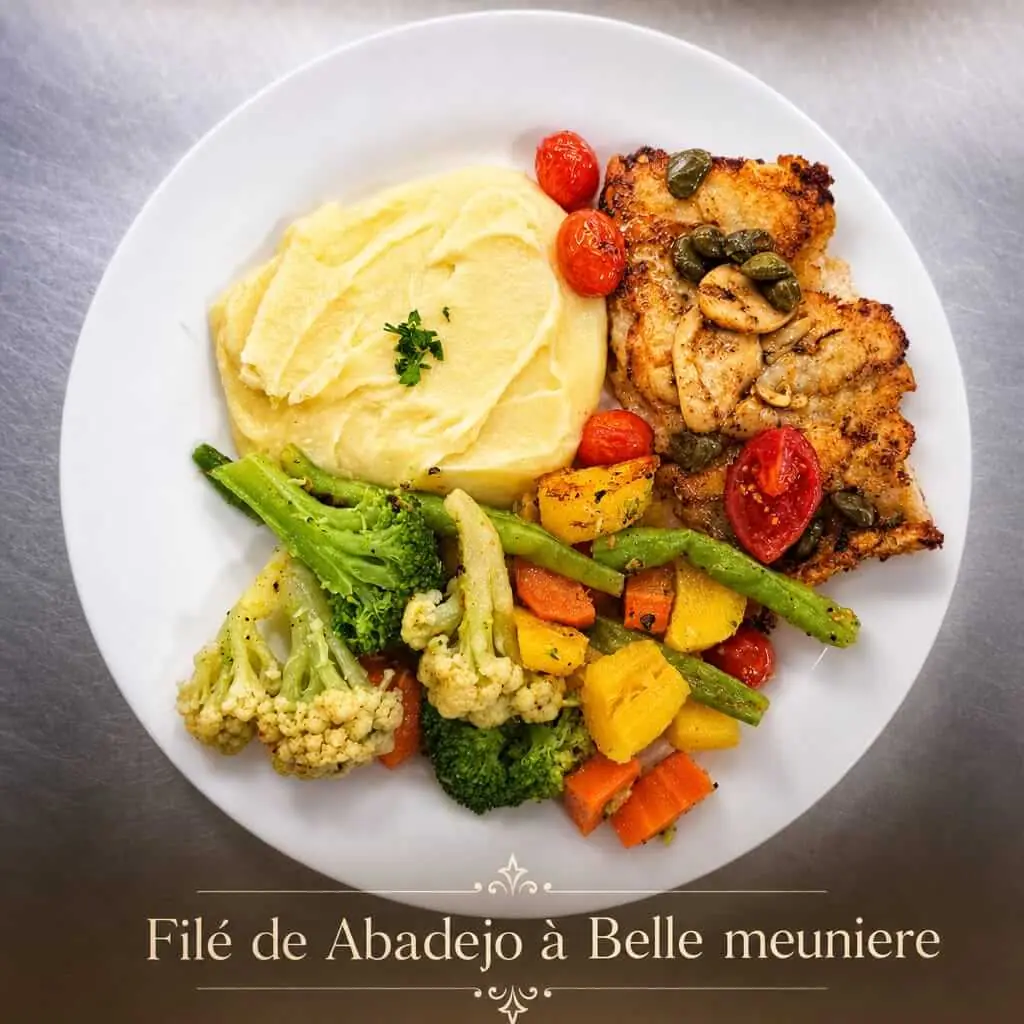 Filé de Abadejo à Belle Meunière