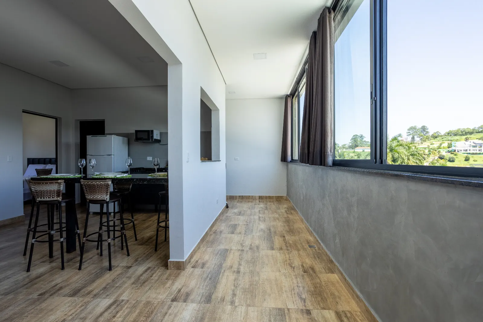Varanda com vista